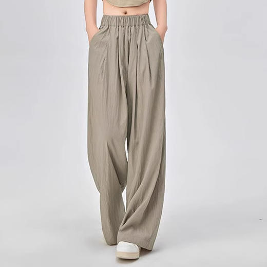 裁缝学苑AS237山本裤冰丝阔腿裤纸样女装夏季高腰垂感直筒裤样板 商品图5