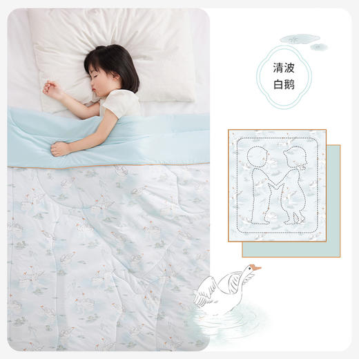 i-baby/英伦宝贝春夏冰沙凉凉被 春秋季幼儿园小孩午睡薄款 商品图8