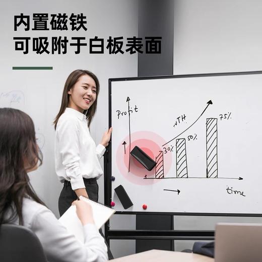 白板擦 黑板擦 得力磁性正面吸附 1个 白板笔可用 50*125*25mm 7834 商品图4