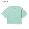 Lacoste法国鳄鱼夏日系列女装新款卡通字母T恤TF8173-98 商品缩略图0