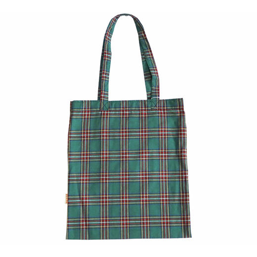 HUJI祤集Aura单肩包插画质感格纹 商品图3