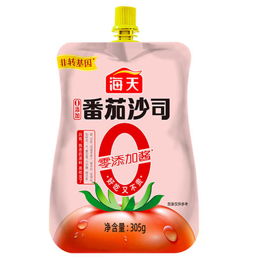 (30614)海天0添加番茄沙司挤挤装305g 商品图0