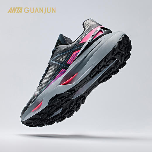 【37.5断码】安踏冠军雨燕 氮科技越野跑鞋女缓震运动户外登山鞋122426601A【库存有限，如无货将做退款，介意慎拍！】 商品图1