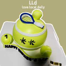 网球🎾·奶油霜&翻糖蛋糕