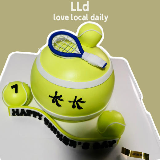 网球🎾·奶油霜&翻糖蛋糕 商品图0