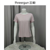 Threegun三枪 【凉感木代尔】圆领短袖女T恤衫打底衫-2L084A021 商品缩略图3