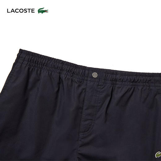 【海南专供价】Lacoste法国鳄鱼男装新款男士短裤舒适休闲短裤GH7220-98 商品图2