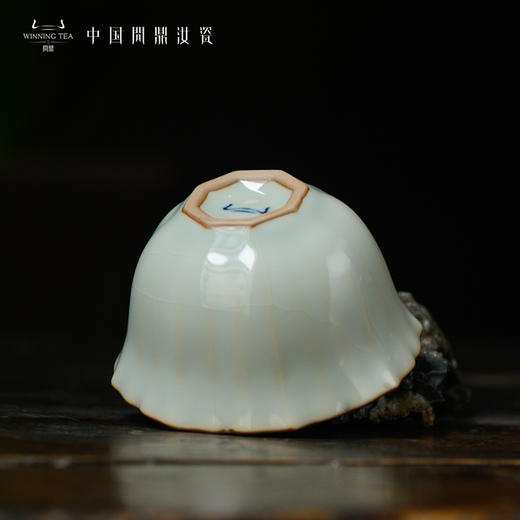 问鼎汝瓷鼎峰系列天青老款沐菊杯 商品图3