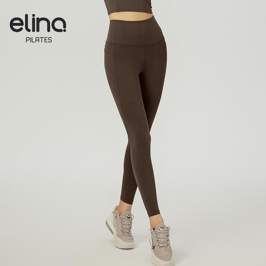 【双旦秒】elina一恋2024新款裸感仿生妖精瑜伽口袋九分裤AD41008（特价产品，收货7天内支持调换、不退款） 商品图9