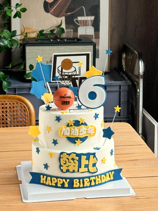 篮球蛋糕H款 加油少年双层 商品图1