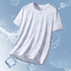 【冰丝速干】【新款DSY】大依优型大码圆领短袖T恤夏季加肥加大肥佬休闲宽松透气上衣男士半袖夏装 商品缩略图1