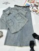 34GAR241982#牛仔小衫+半裙 商品缩略图1