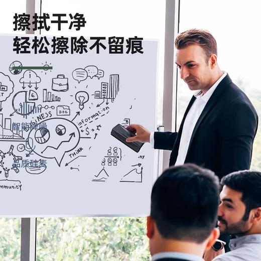 白板擦 黑板擦 得力磁性正面吸附 1个 白板笔可用 50*125*25mm 7834 商品图2