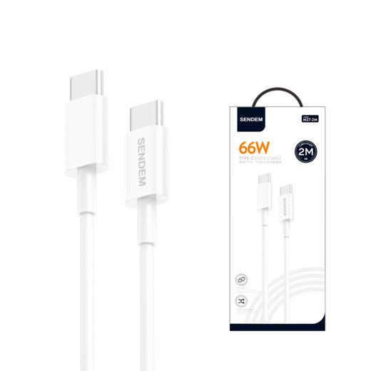 2米苹果数据线双type-c数据线M27-2米 商品图3