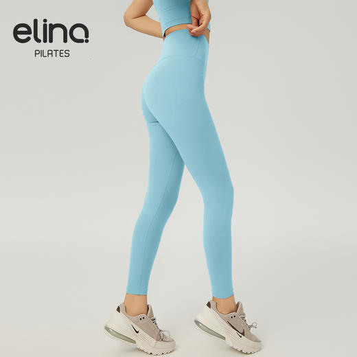 elina一恋2024新款5A抗菌无尴尬线瑜伽健身九分裤AD1583 商品图2