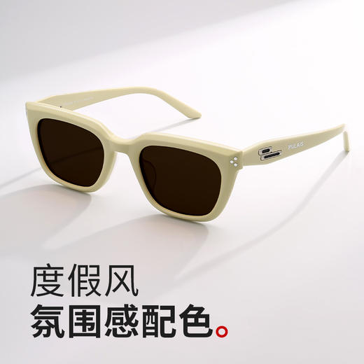普莱斯新款太阳镜PBS24009A 新潮显白好搭配 优质板材镜框 TAC偏光镜片 修颜宽边镜腿 男女同款 四色可选 商品图7