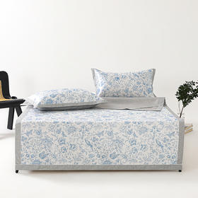 丝享牛奶丝凉席印花夏季凉席枕头凉感三件套