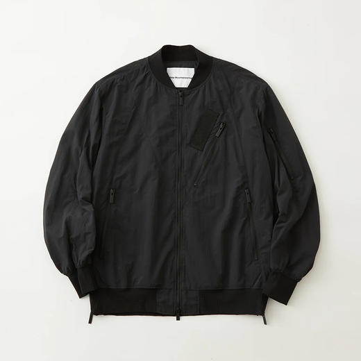 White Mountaineering 白山 MA-1高密度超细尼龙轻量型棒球领夹克 商品图3