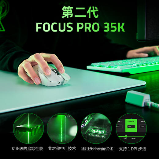 Razer雷蛇毒蝰V3 Pro专业版无线鼠标 Faker SEN【雷蛇官方直营，3年有限质保】 商品图8