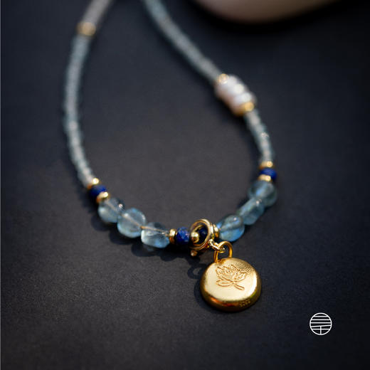 万物三千｜黄财神托帕彩石项链 饰品 商品图7