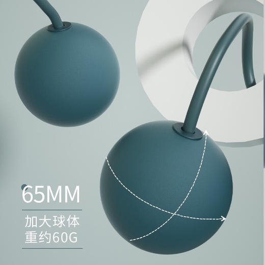 【自营】 SMOOKY 泡棉跳绳 有绳和无绳球随意切换 多规格 TS-01 商品图5