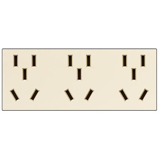 视贝K10金系列墙开插座 商品图8