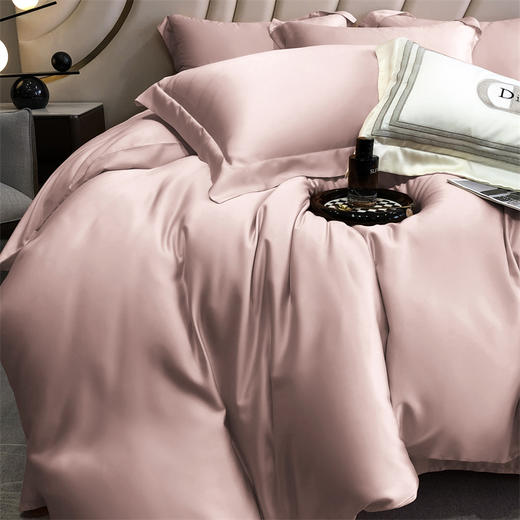 【门店同款】60支进口奥地利兰精莱赛尔天丝四件 套丝滑凉爽裸睡级套件【礼盒包装】 商品图6