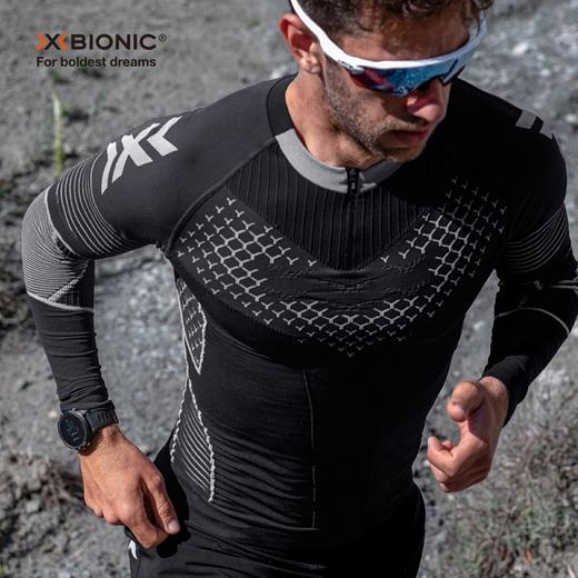 XBIONIC倍能竞速男士圆领长袖上衣专业训练越野赛事高强度体能服 商品图0