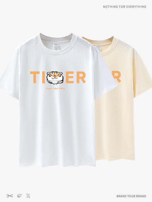 夏季薄款【正肩纯棉短袖t恤】显瘦显气质圆领内搭 宽松白色上衣 纯棉质感舒适透气 商品图2