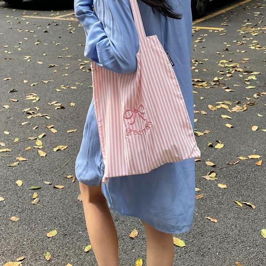 geemaa 时装面料条纹环保袋 商品图0