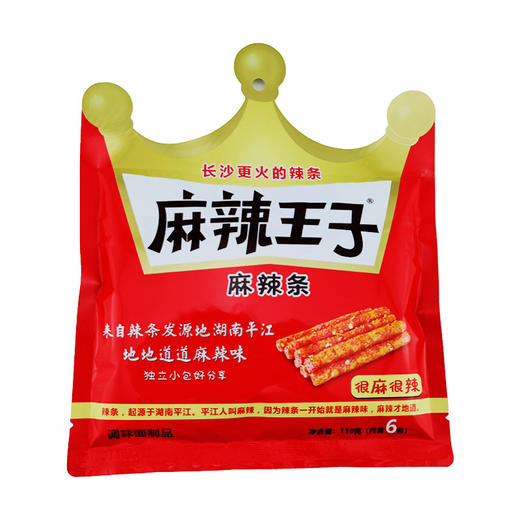 (01672)麻辣王子面筋（很麻很辣）110g 商品图0