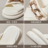 ZHR宽版圆头高颜值外出拖鞋女款超软时尚链条厚底轻盈设计凉拖女 商品缩略图3