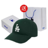 【下单送礼盒+礼袋】MLB男女情侣复古NY标软顶棒球帽遮阳帽 商品缩略图0