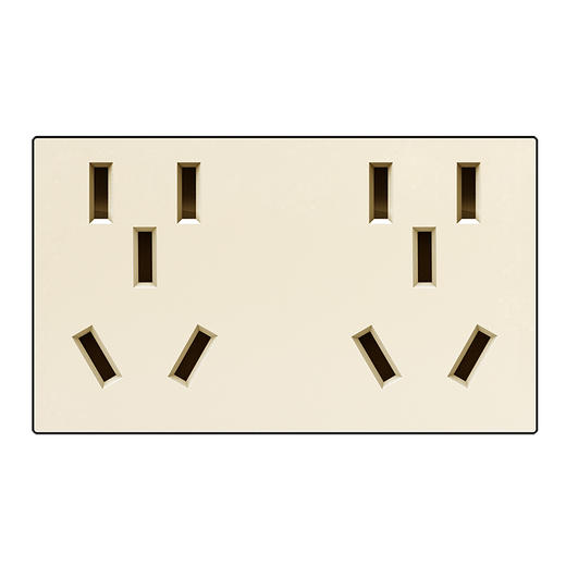 视贝K10金系列墙开插座 商品图7