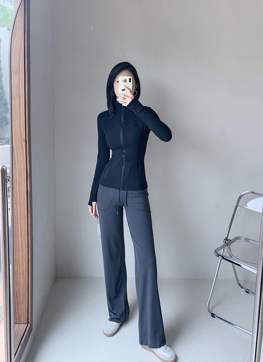 现货 THS  4.23-无 lulu 女士运动长裤 瑜伽裤 5色 BJ3154 商品图5