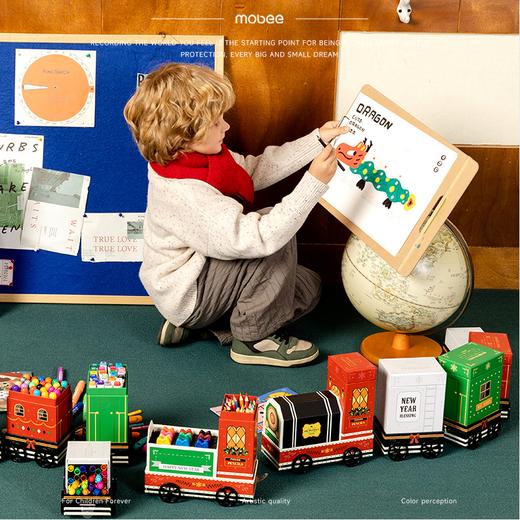 Mobee小火车绘画礼盒P023B14 商品图2