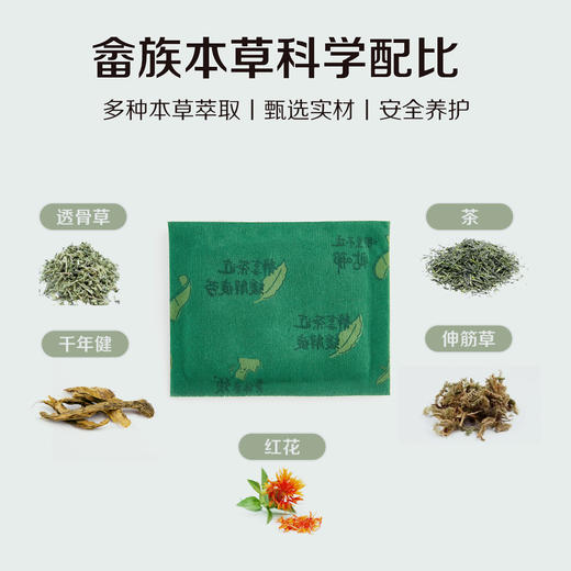 时光慢走 中国茶叶博物馆联名款茶敷贴颈贴  5片/盒 商品图1