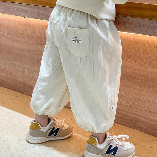 超值2件任选【亲肤透气，舒适有形！】2024新款儿童夏季薄款七分裤男女童，宽松洋气阔腿裤宝宝韩版灯笼裤-lm！-QQ 商品图6