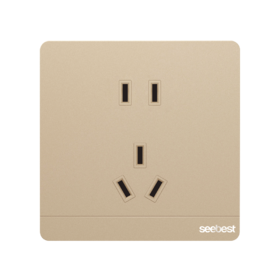 视贝Q8金系列(墙开插座)