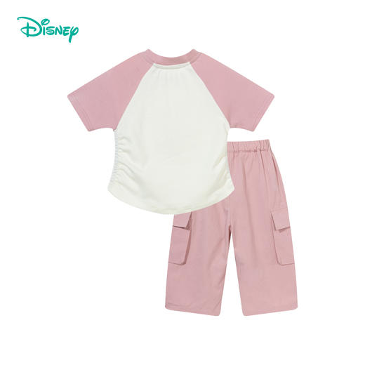 迪士尼女童短袖长裤工装套装ZD2DT058 商品图7