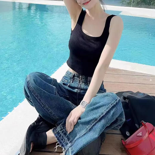 裁缝学苑AS234二合一防走光吊带背心纸样女装一体杯带胸垫样板 商品图5