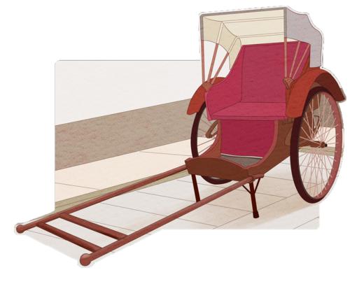 怀旧系列异形明信片（电话机、留声机、黄包车）一套3枚 商品图2