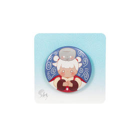 光之子纽扣徽章 -  冬季II - 中号