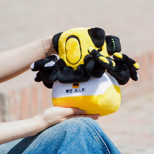 美团无人机毛绒公仔 商品图0