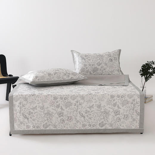 丝享牛奶丝凉席印花夏季凉席枕头凉感三件套 商品图12