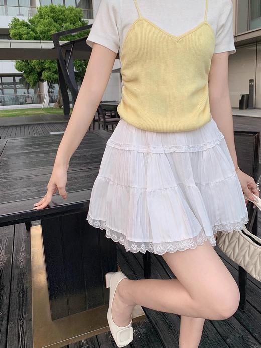 张心子【南洋千金】名媛风高级小众小香风针织衫 上衣 U2404065 商品图10