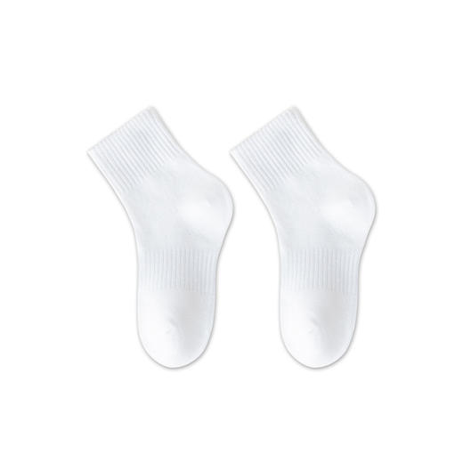 【3双装 超值特惠！】虫虫说四季款黑白儿童袜子学院风学生袜中筒男女童宝宝袜子 商品图9