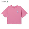 Lacoste法国鳄鱼夏日系列女装新款卡通字母T恤TF8173-98 商品缩略图6