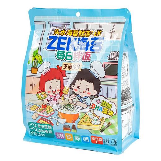 ZEK芝麻多多每日拌饭海苔 70g/袋 商品图1