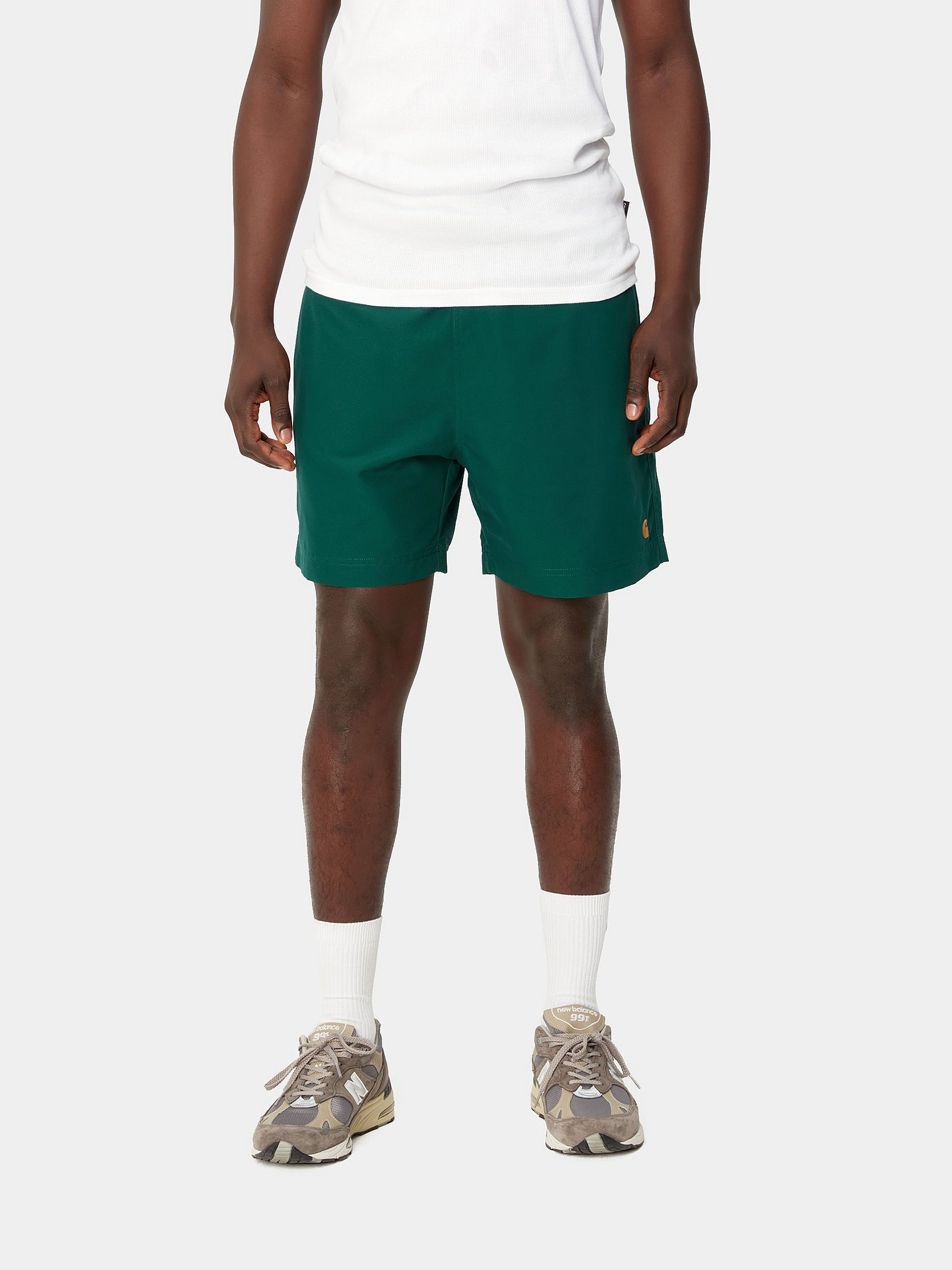 卡哈特 WIP 刺绣金标 轻薄速干宽松梭织短裤 5色 Z-11622